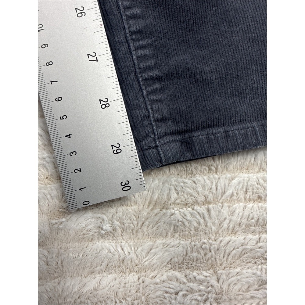 Patagonia Corduroy Pants Size 12 Women's (31x29) Blue Skinny Fit Organic Cotton - Picture 8 of 16
